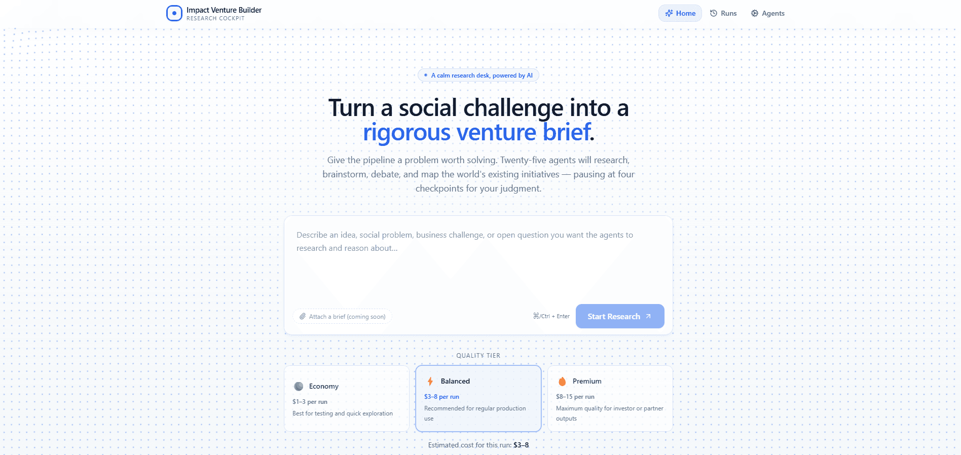 ImpactVentureBuilder screenshot