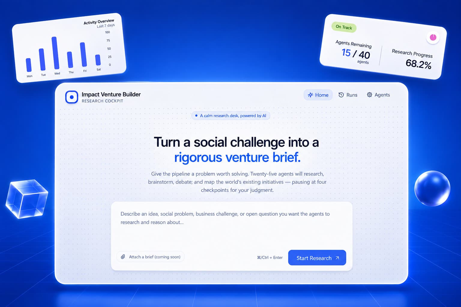 Impact Venture Builder screenshot
